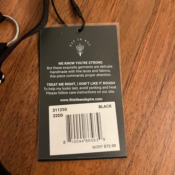 Thistle and Spire Tigris Bra NWT - Picture 3 of 7